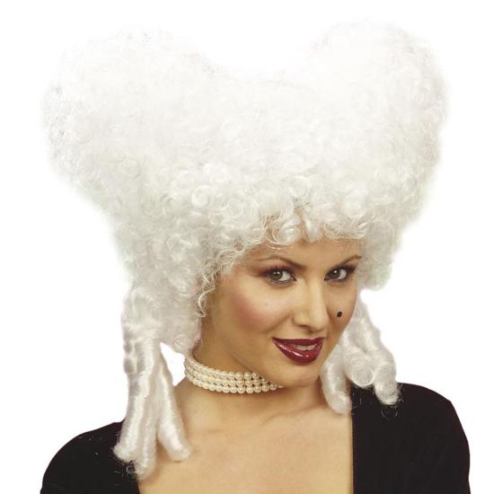 Peruca barroca para fantasias adultas Peruca barroca para fantasias adultas