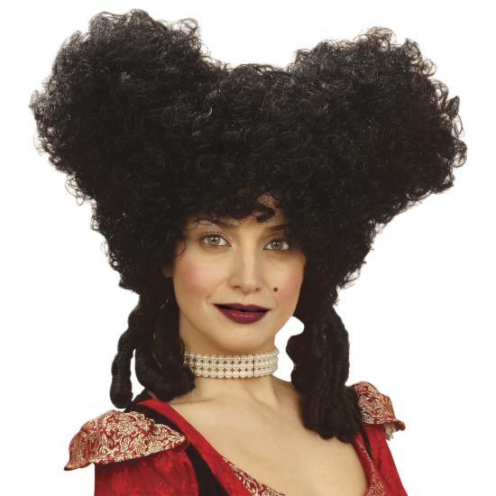 Peruca barroca para fantasias adultas Peruca barroca para fantasias adultas