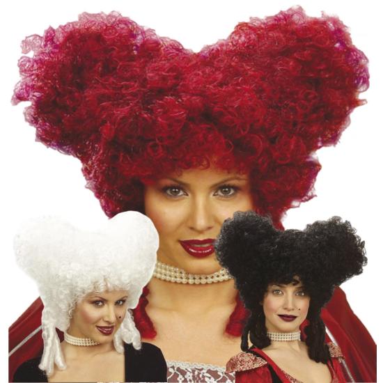 Peruca barroca para fantasias adultas Peruca barroca para fantasias adultas