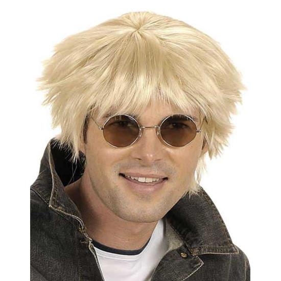 Peruca loira Beat Boy. Peruca loira Beat Boy.