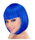 Peruca Cabaré com Franja Azul