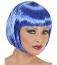 Peruca Cabaret Cabelo Azul Médio