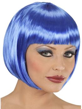 Peruca Cabaret Cabelo Azul Médio