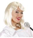 Peruca loira do cantor Abba dos anos 70