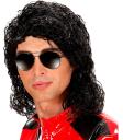 Peruca Rei do Pop na caixa