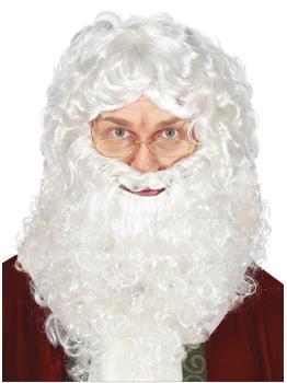 Peruca de Barba Branca de Natal
