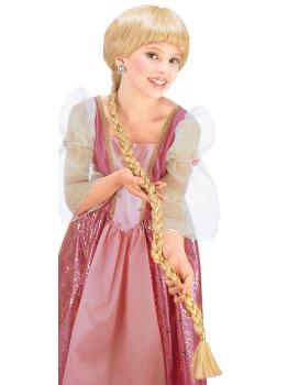 Peruca de história da princesa Rapunzel Girl
