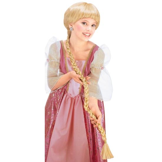 Peruca de história da princesa Rapunzel Girl
