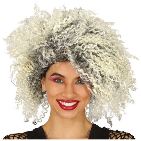 Peluca de cantante Cyndi de los 80 Peluca de cantante Cyndi de los 80