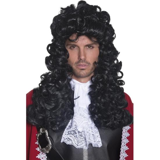 Peruca de luxo do Capitão Gancho Peruca de luxo do Capitão Gancho