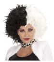 Peruca Cruella de Vil Deluxe 101 Dálmatas