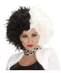 Peruca Cruella de Vil Deluxe 101 Dálmatas
