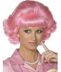 Peluca de Frenchy de Grease Rosa