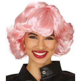 Peruca Grease Frenchy, Rosa Barato