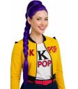 💜 Peruca Rumi K-Pop Warrior com Trança Mística