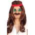 Peruca hippie com fita