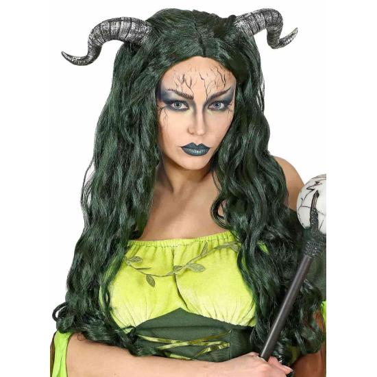 Peruca Malévola com Chifres Peruca Malévola com Chifres