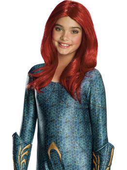 Peluca de Mera para niña - Aquaman