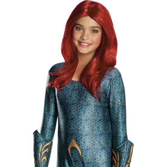 Peluca de Mera para niña - Aquaman Peluca de Mera para niña - Aquaman