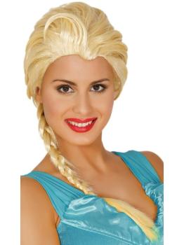 Peruca Princesa Elsa do Gelo