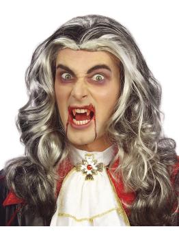 Peruca de vampiro escuro