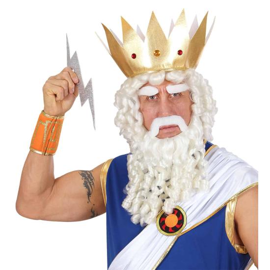 Peruca fantasia de Deus do Olimpo ou Poseidon. Peruca fantasia de Deus do Olimpo ou Poseidon.