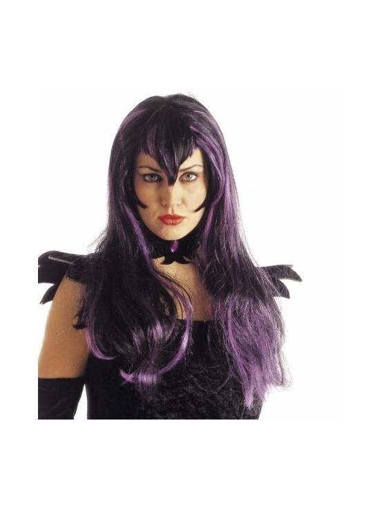 Peruca de fantasia de Vampira Fashion.