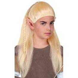 Peruca Elfo Legolas criança