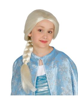 Peruca infantil Elsa Frozen