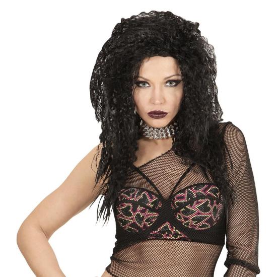 Peruca adulta de estrela de hard rock