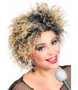 Peruca da Madonna da estrela pop