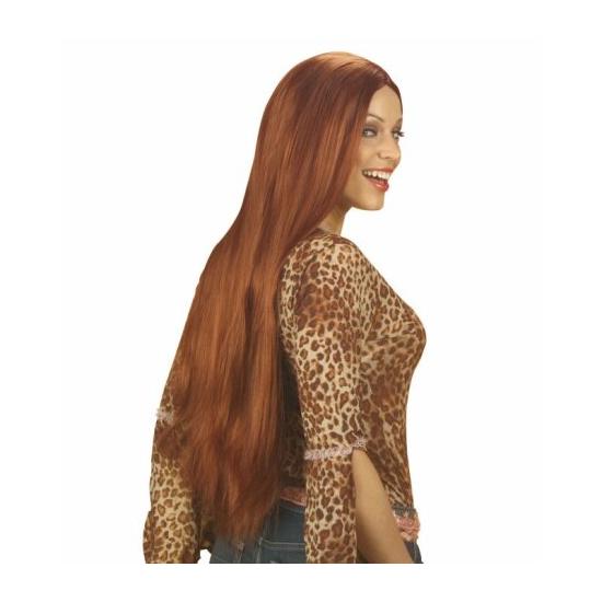 Peruca de cobre extra longa Peruca de cobre extra longa