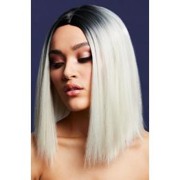 Fever Kylie peruca mix de dois tons Platinum Blonde