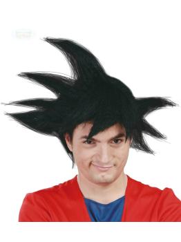 Peruca do Goku para Fantasia – Carnaval Adulto de Dragon Ball
