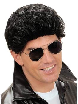 Peruca preta de graxa Bad Boy