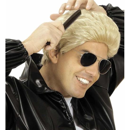 Peruca loira de graxa Bad Boy.