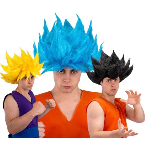 Peruca Dragon Ball Manga Warriors – 3 cores