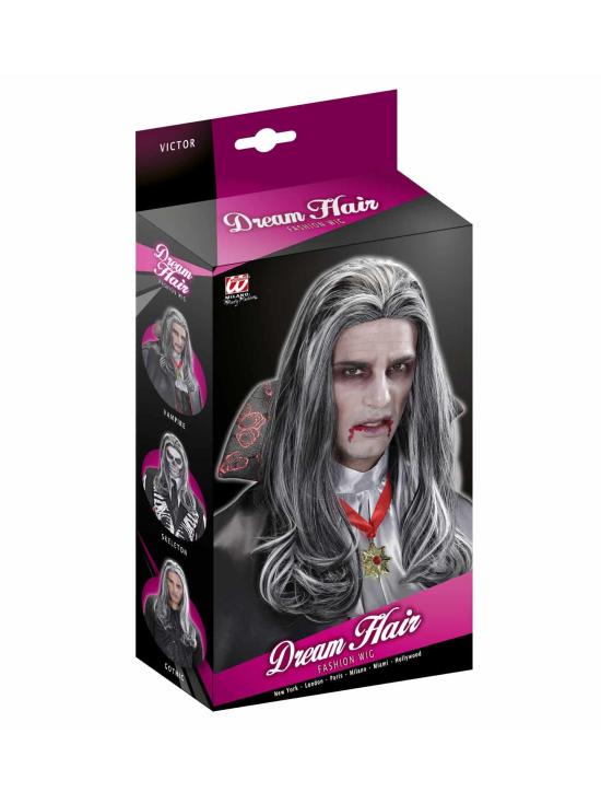 Peruca de Halloween de luxo