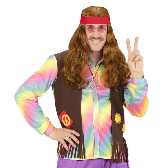 Peruca Hippie Feliz.