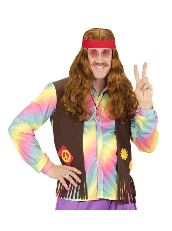 Peruca Hippie Feliz.