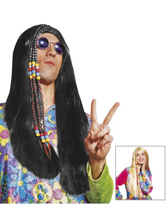 Peruca Hippie Unissex 2 cores