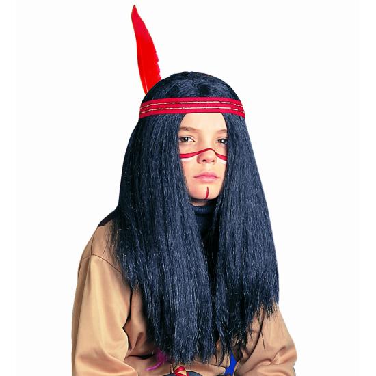 Peruca infantil indiana