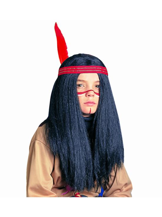 Peruca infantil indiana