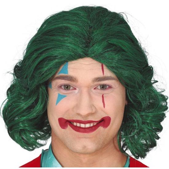 Peruca Coringa Verde Econômica Peruca Coringa Verde Econômica