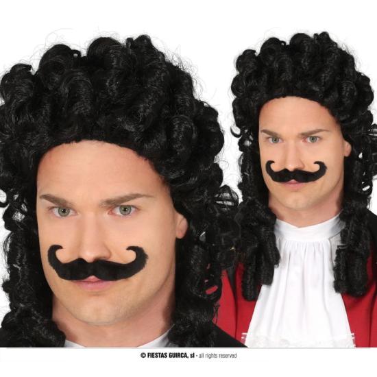 Peluca larga y rizada de capitán pirata Peluca larga y rizada de capitán pirata