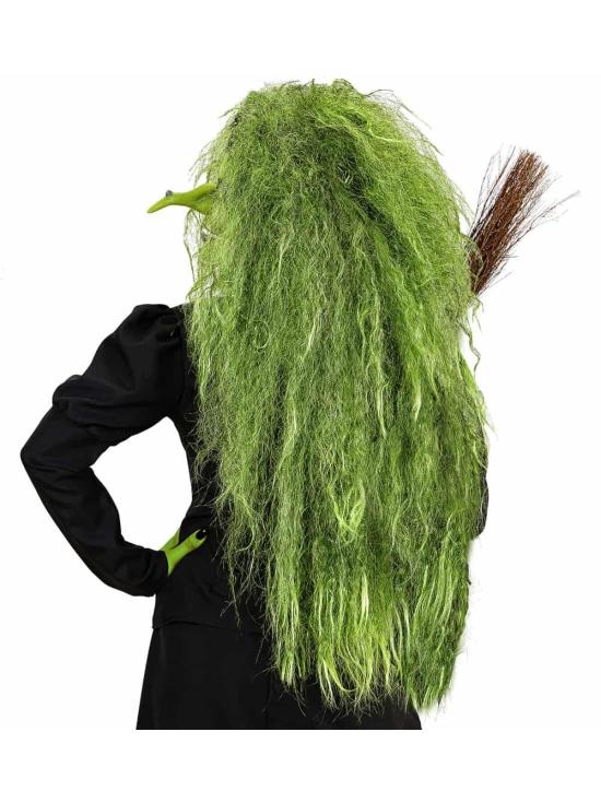 Peruca de Halloween da Mãe Natureza ou Bruxa