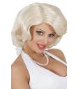 Peruca de estrela de cinema Marilyn Diva.
