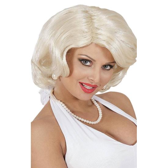 Peruca de estrela de cinema Marilyn Diva. Peruca de estrela de cinema Marilyn Diva.