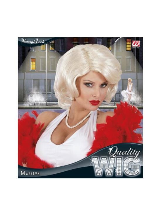 Peruca de estrela de cinema Marilyn Diva.