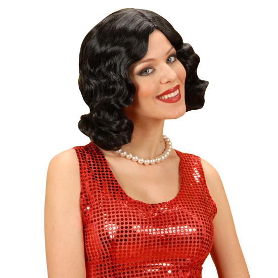 Peruca de comprimento médio dos anos 20 Peruca de comprimento médio dos anos 20